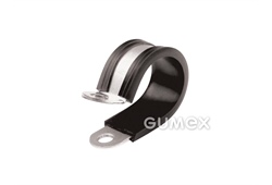 RSGU W1 für Außendurchmesser des Schutzschlauchs 10mm, Bandbreite 12mm, EPDM Profil/Stahl, 